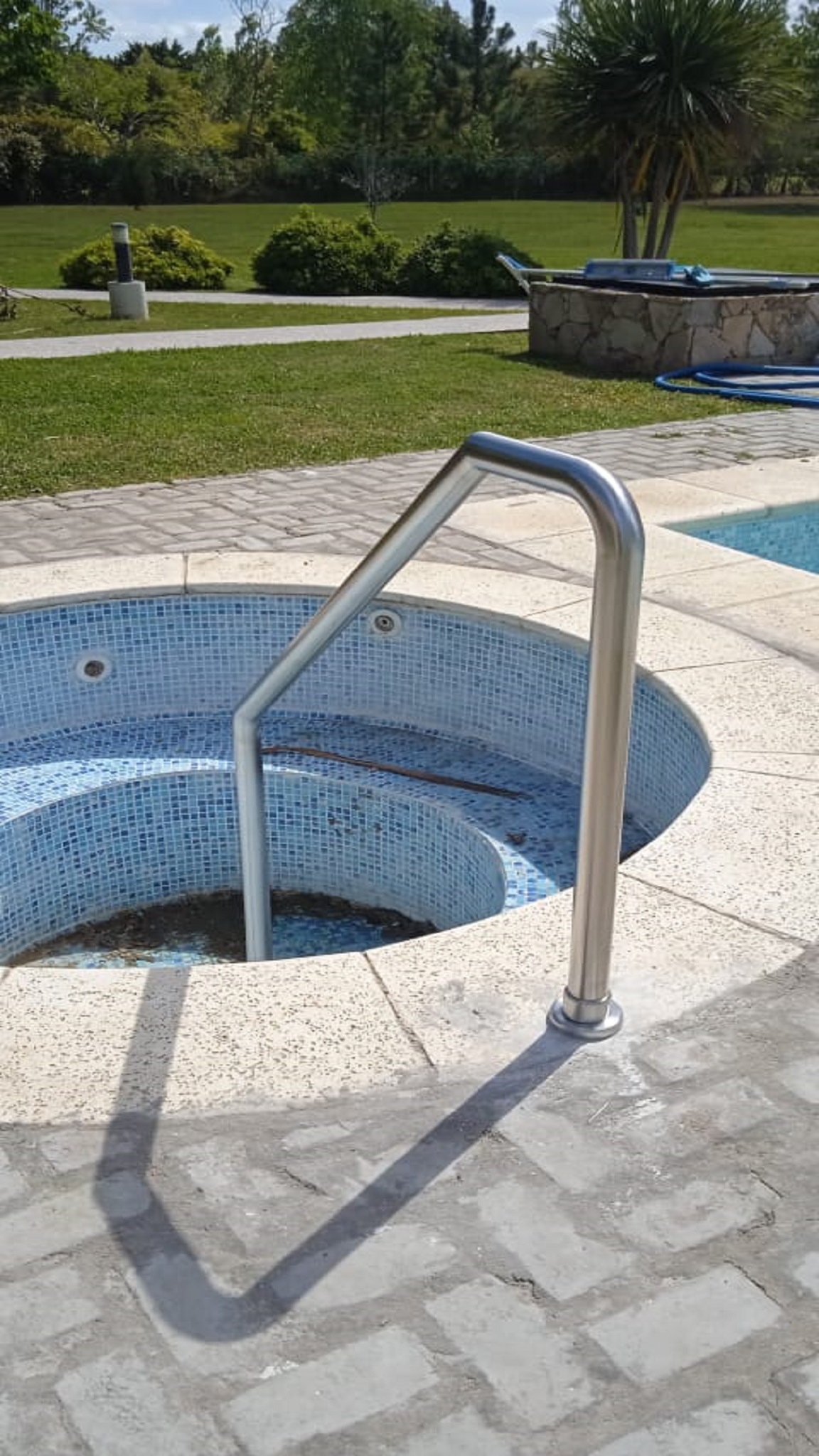 barandas acceso de piletas