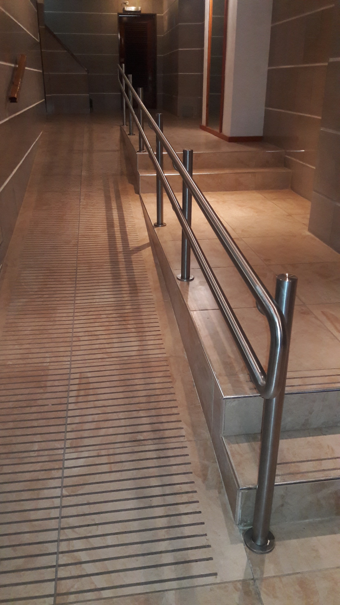 barandas rampa de acceso