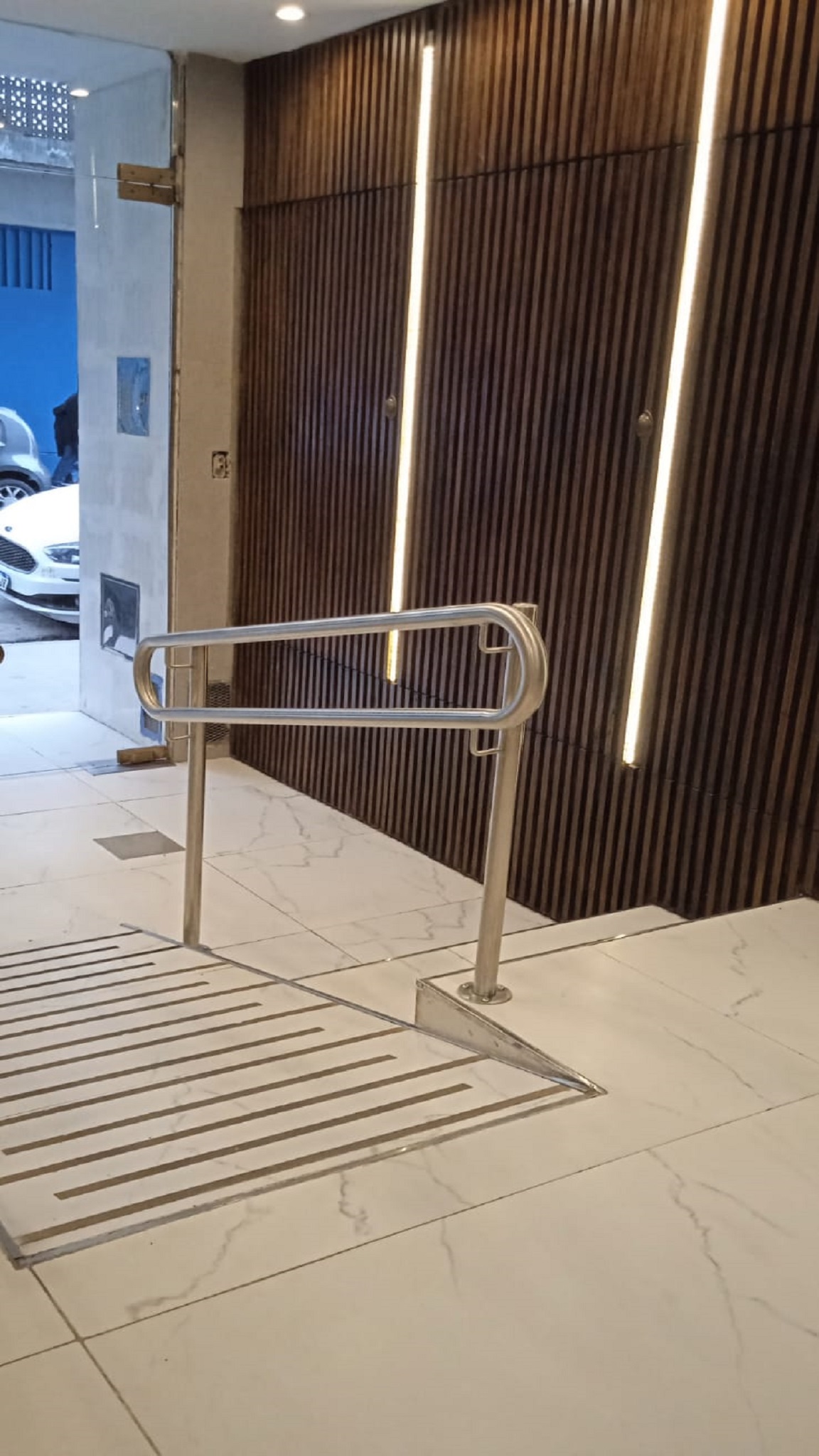 barandas rampa de acceso