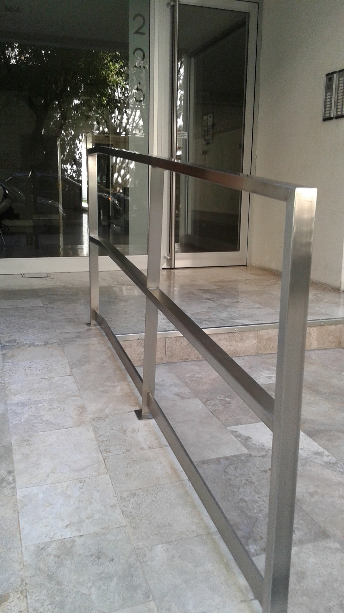 barandas rampa de acceso