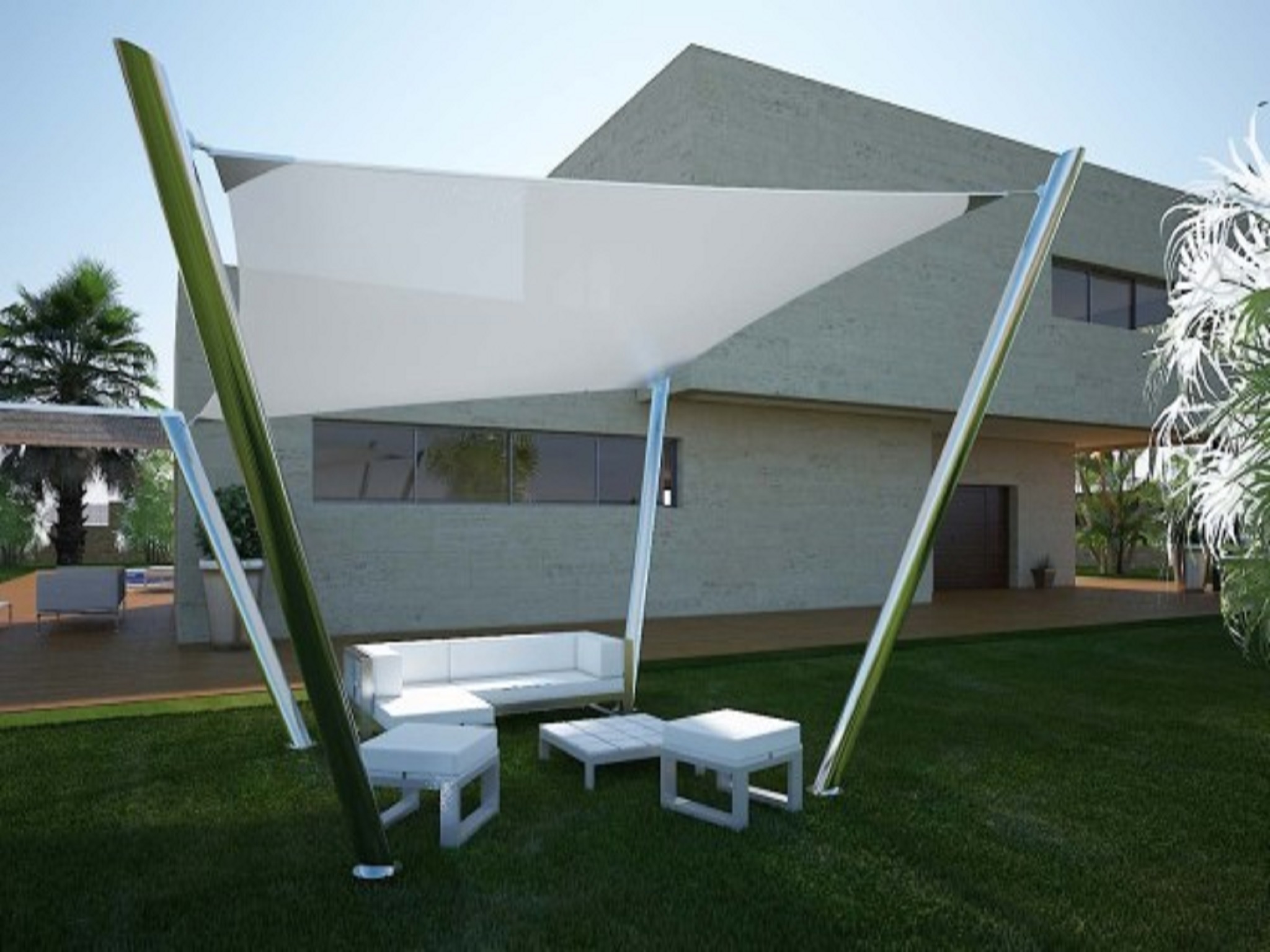 cobertizos y pergolas